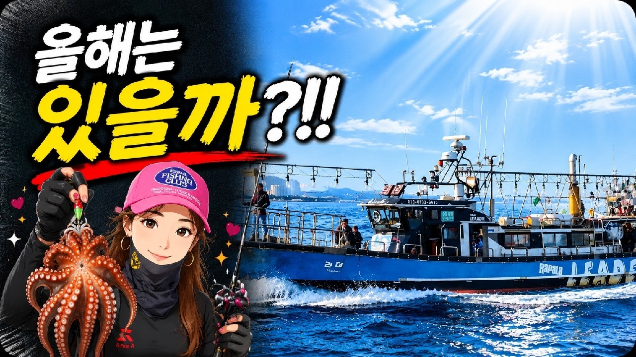 [1부 LIVE] 군산 문어 금어기 해제 첫날!! 과연 올해는 있을까? #리더호 #안선장타코레이저 #문어낚시