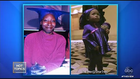 Whoopi Goldberg Reacts to Little Girl Dressed as Guinan from 'Star Trek' | The View
