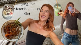 i ate like a victorias secret model for a day… and i was shocked
