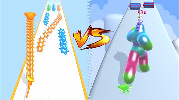 Blob Runner 3D VS Long Neck Run - Max Level All Levels Gameplay Walkthrough Android, iOS NEW UPDATE