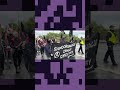 Беларуские анархисты на марше в Варшаве. Третья годовщина восстания 2020