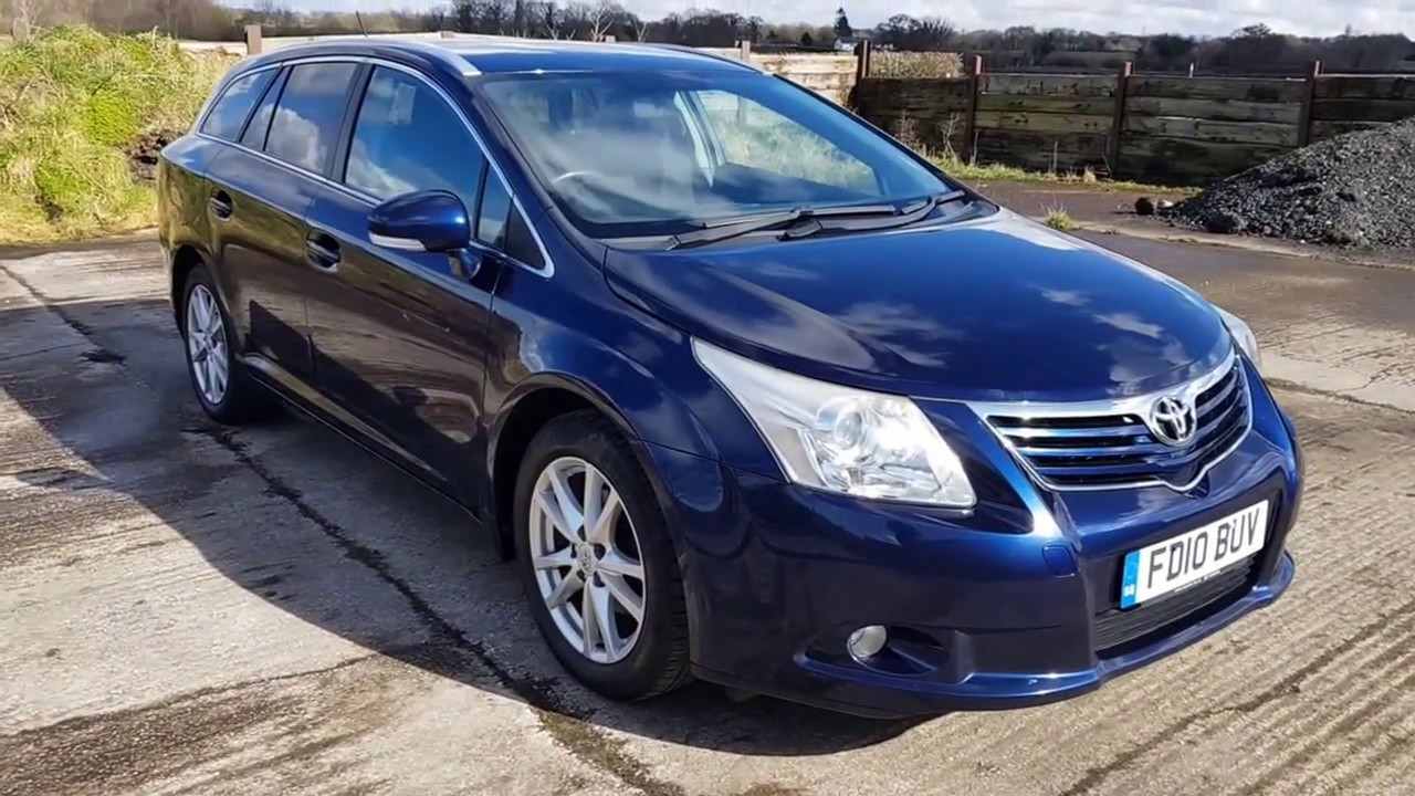 HILLSIDE VEHICLE TRADING 2010 Toyota Avensis YouTube