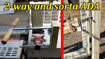 DIY Two-Way Gate Latch for Cheap(ish)