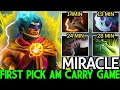 MIRACLE [Anti Mage] 9000 Avg MMR First Pick AM Carry Game Dota 2