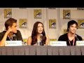 Comic-Con 2010 - the Vampire Diaries - Nina disccuses kissing Paul & Ian