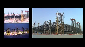 Rooflifting with strandjacks