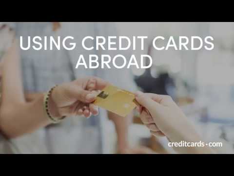 Using Credit Cards Abroad Youtube