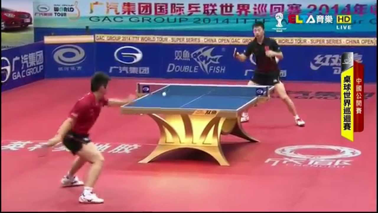 2014 China Open (ms-sf) FAN Zhendong Vs MA Long [HD] [Full Match/Chinese]