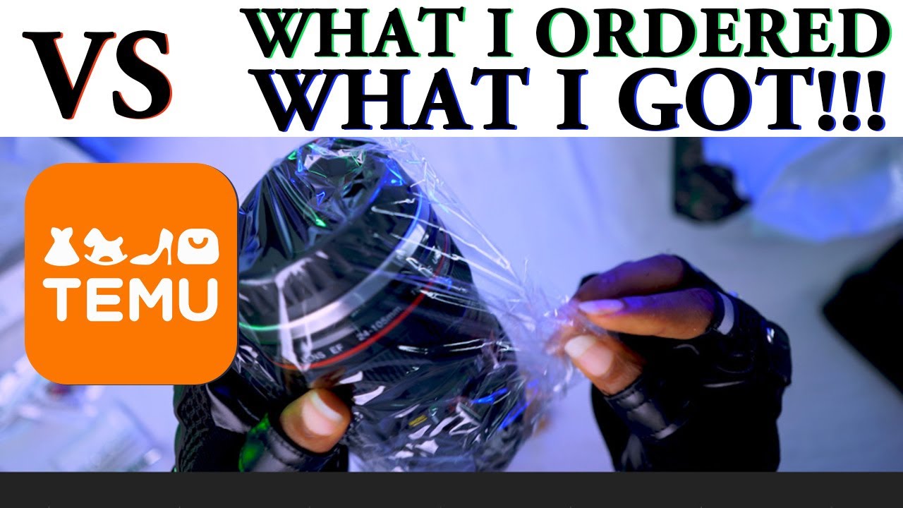 What I Ordered Vs What I Got - Unboxing Products From TEMU - YouTube