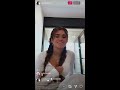 Nessa Barrett Instagram Live talks about Sway &amp; TikTok Part 2 July 2