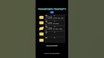 CSS Transform Property  #html #css #shorts #coding #javascript  #shortsfeed #shorts