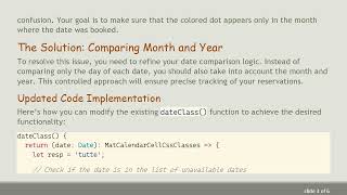 How to Properly Manage Reservation Dates with Angular Material Datepicker in Your Booking App
