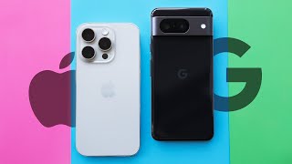 Який обрати - iPhone 15 Pro чи Pixel 8? | Apple проти Google