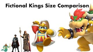 Fictional Kings Size Comparison
