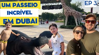DUBAI SAFARI PARK | Um passeio diferente com crianças e bebê | IKEA | Vlog 3 Viajar e Família