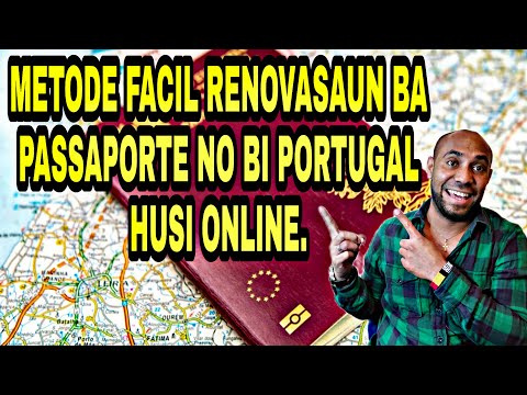 METODE FASIL HALO AGENDAMENTU/APPOINTMENT BA RENOVASAUN PASSPORTE NO BI PORTUGAL NIAN.