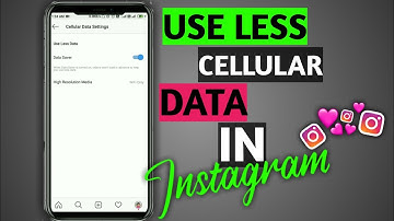 How To Use Less Cellular Data In Instagram |secret tips and tricks|