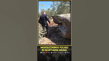 Israel Iran War Ballistic Missile Remnants Discovered After Iran S Airstrike In Northern Israel 