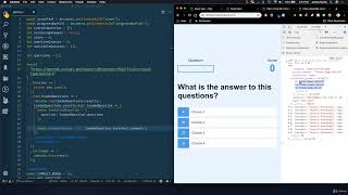 Build a Quiz App with HTML,CSS,JavaScript | Fetch API to Load Questions from Open Trivia DB API ,12 screenshot 3