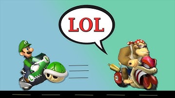 If I get backspammed, the video ends | Mario Kart Wii