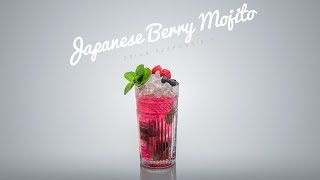 How to make Japanese Berry Mojito ( whisky lovers cocktail recipe )