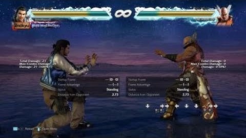 Tekken 7 Lei Frame Data Bug?