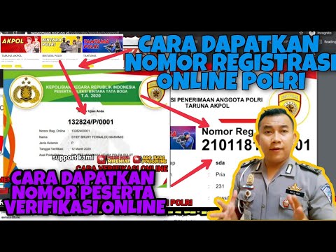 Cara Daftar Online Polisi Terbaru 2022 - Cara Verifikasi Online dan Upload Berkas Rekrutmen Polri