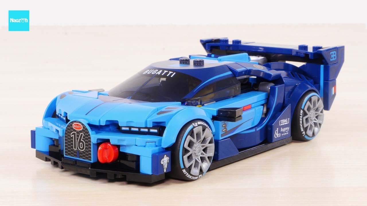 レゴ ブガッティ ビジョン グランツーリスモ 77253 / LEGO Speed Champions Bugatti Vision GT Hyper Sports Car Speed build