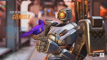 Overwatch 2: Role queue Gibraltar Bastion [with cringe tank]