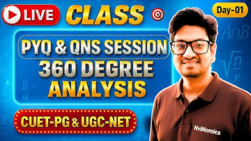 Day 01 UGC NET JRF & CUET PG ECONOMICS PYQs Qns Ans Series with detailed Analysis