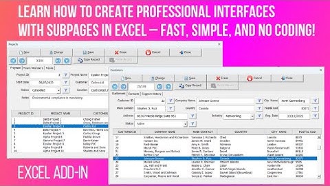 Design Forms and Interfaces in Excel with Smart UI – No VBA Required