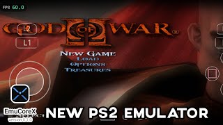 EmucoreX NEW PS2 EMULATOR | God of war 2 test.