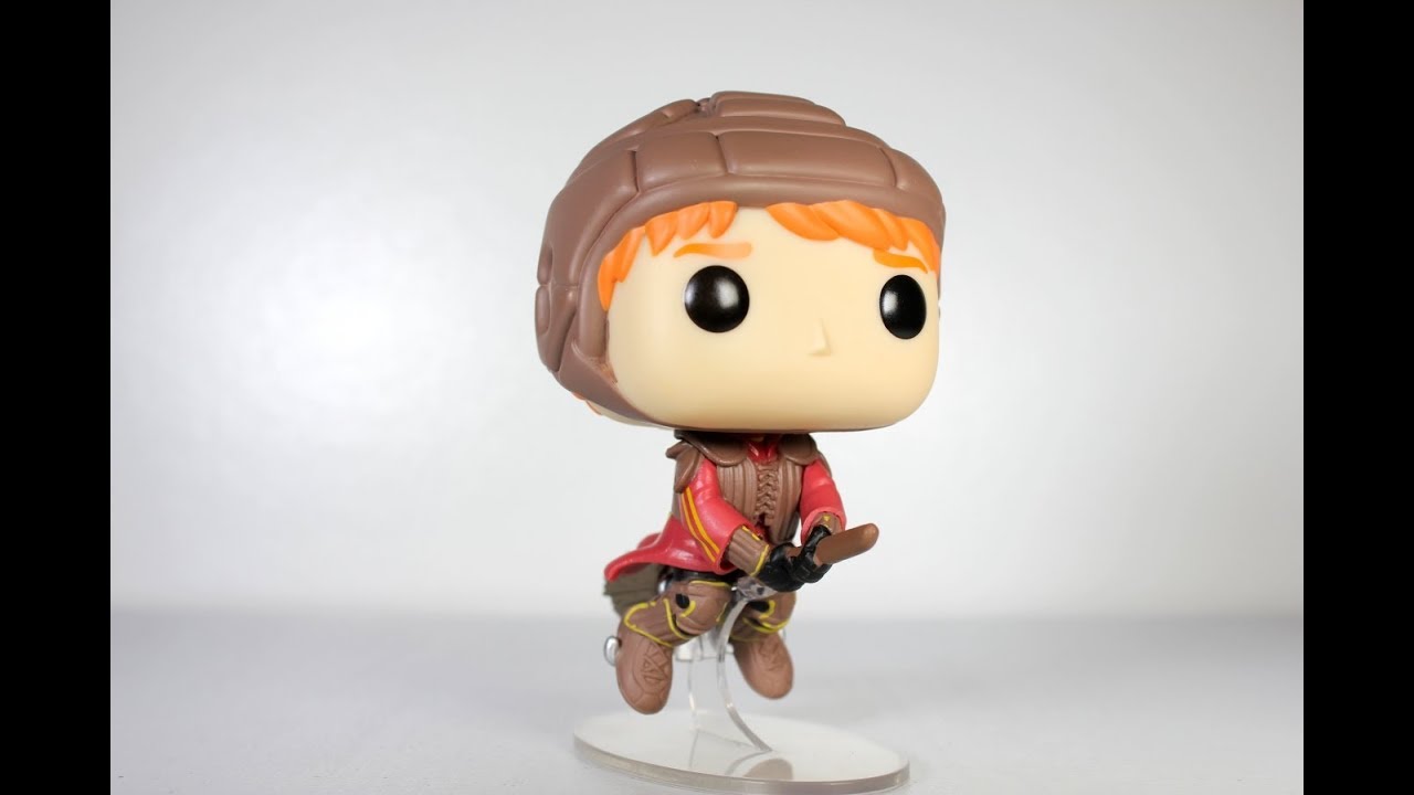 Harry Potter RON WEASLEY ON BROOM Funko Pop review - YouTube