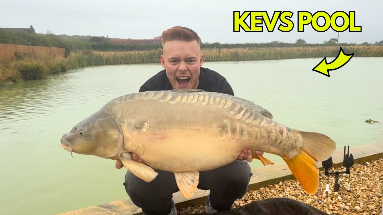 I Caught The Biggest Fish In The Lake I Built + Kevs Pool Update Vlog!