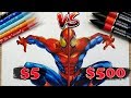 $5 vs $500 MARKER ART | Cheap VS Expensive!! Which is WORTH IT?