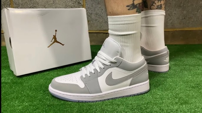 Jordan 1 Low Wolf Grey Review & On Feet! THESE ARE FIRE! 
