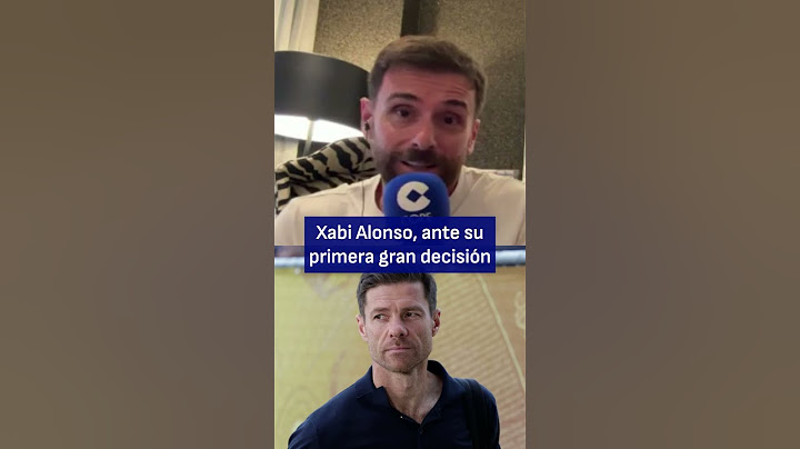 Xabi Alonso, ante su primera gran decisión | El Partidazo de COPE