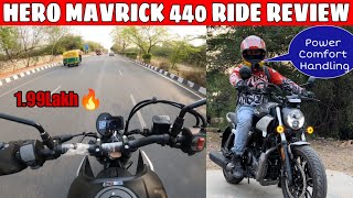 2024 Hero Mavrick 440  | Real Life Ride Review  | Seriously Torque Monster Better Than Speed 400?