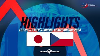 Japan v Czechia - LGT World Men's Curling Championship 2024 - Highlights