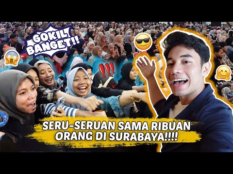 BIKIN HEBOHHH DI SURABAYAAAA !!! SERUUU BANGETT !!!