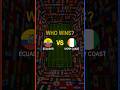 Ecuador 🇪🇨 vs Ivory Coast 🇨🇮 | GOAL FEST 😱⚽ World Cup 2026 Simulation