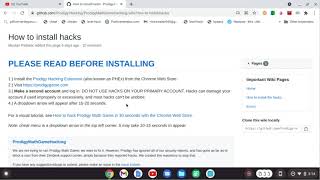 how to get the prodigy hack