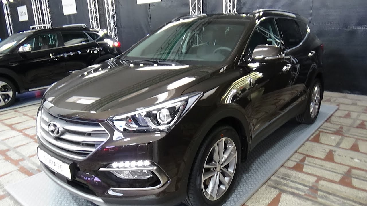 Hyundai Santa Fe Premium Plus 4wd Exterior And Interior Zagreb Auto Show 2018