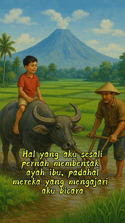 tak ada satupun alasan yang membenarkan kita boleh membentak orang tua #ayah #ibu  #anak