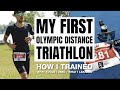 How I Trained for My First Olympic Distance Triathlon + Gear list (Total Beginner who COULDN'T SWIM)