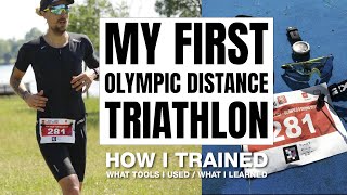How I Trained for My First Olympic Distance Triathlon + Gear list (Total Beginner who COULDN'T SWIM)