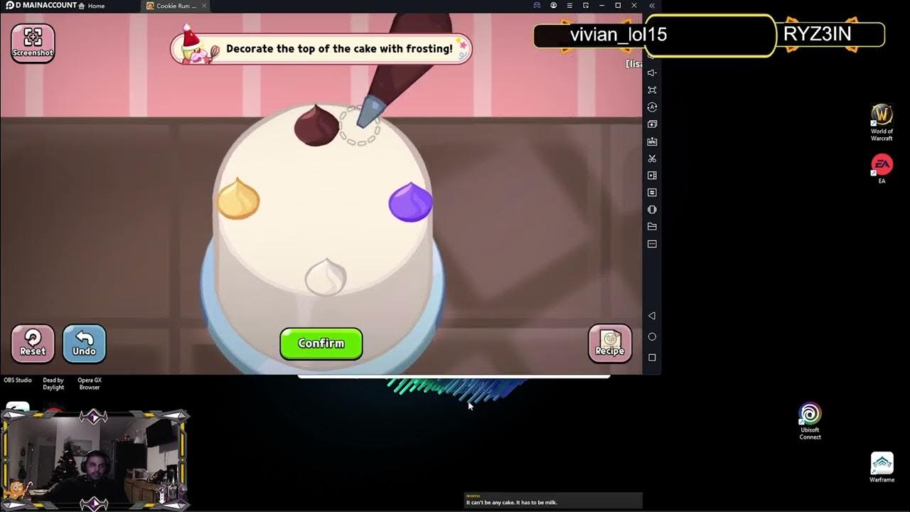 RICE CAKE COOKIE CAKE ORDER 5* Cookie Run Kingdom YouTube