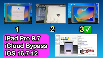 iPad Pro 9.7 iCloud Bypass iOS 16.7.12 Step by Step Tutorial