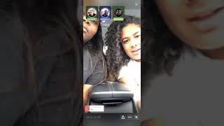 Italian rapper dissed by two annoying black chicks on periscope