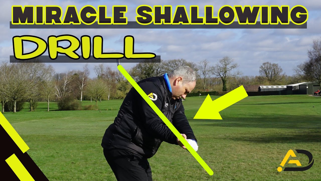 Golf - Miracle Drill To Shallow The Club - YouTube